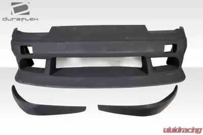 1989-1994 Nissan 240SX S13 Duraflex V Speed Wide Body Front Bumper Cover - 3 Piece - 114926