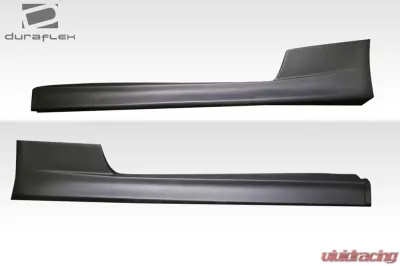 1989-1994 Nissan 240SX S13 Duraflex V Speed Wide Body Side Skirt Rocker Panels - 2 Piece - 114928