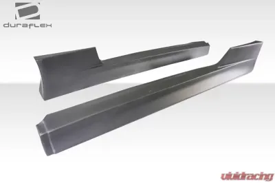 1989-1994 Nissan 240SX S13 Duraflex V Speed Wide Body Side Skirt Rocker Panels - 2 Piece - 114928