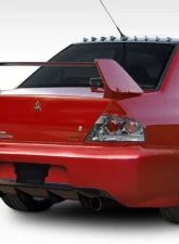 2003-2006 Mitsubishi Lancer Evolution 8 9 Duraflex VTX Rear Bumper Cover - 1 Piece                                     - 114929 - Image 2