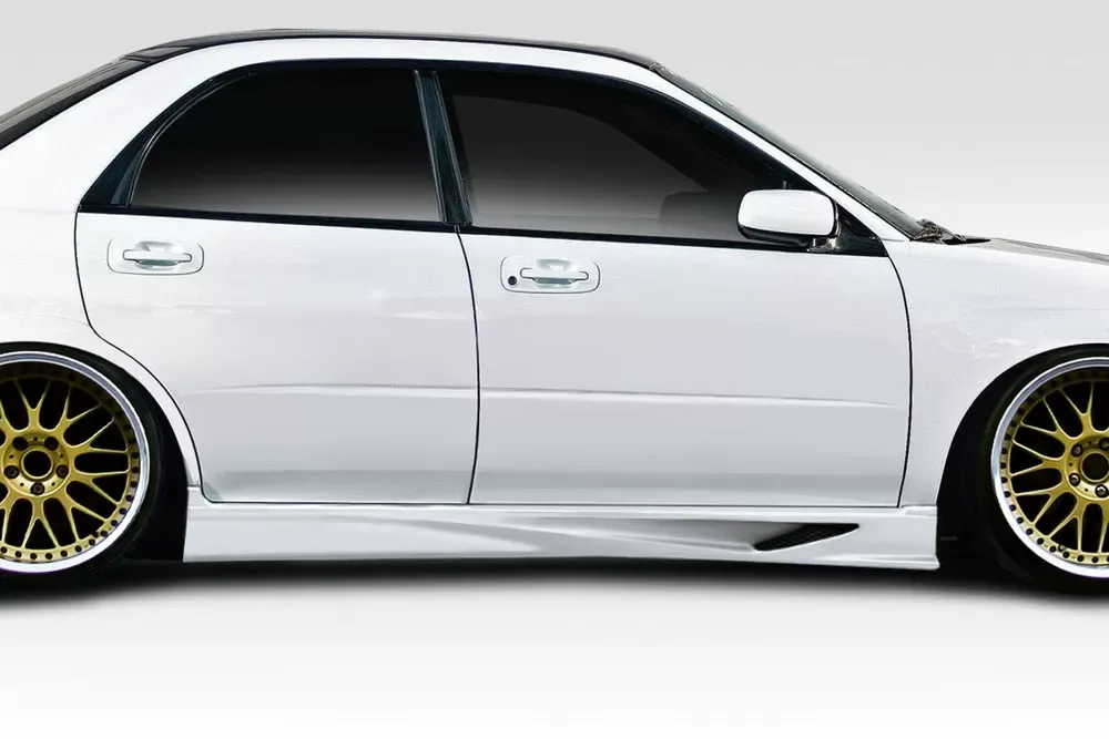2002-2007 Subaru Impreza WRX STI Duraflex VT-X Side Skirts Rocker Panels - 2 Piece - 114930