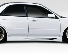 2002-2007 Subaru Impreza WRX STI Duraflex VT-X Side Skirts Rocker Panels - 2 Piece