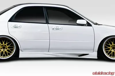 2002-2007 Subaru Impreza WRX STI Duraflex VT-X Side Skirts Rocker Panels - 2 Piece - 114930