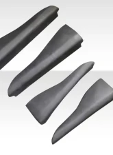 2003-2007 Infiniti G Coupe G35 Duraflex Vader Side Skirts Rocker Panels Add Ons Spat Extensions - 4 Piece                                     - 114932 - Image 2