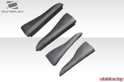 2003-2007 Infiniti G Coupe G35 Duraflex Vader Side Skirts Rocker Panels Add Ons Spat Extensions - 4 Piece - 114932