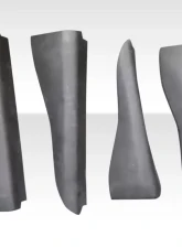 2003-2007 Infiniti G Coupe G35 Duraflex Vader Side Skirts Rocker Panels Add Ons Spat Extensions - 4 Piece                                     - 114932 - Image 3