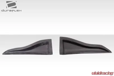 2003-2007 Infiniti G Coupe G35 Duraflex Vader Side Skirts Rocker Panels Add Ons Spat Extensions - 4 Piece - 114932