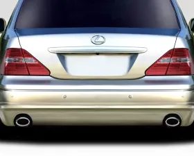 2001-2003 Lexus LS Series LS430 Duraflex W-1 Rear Lip Under Spoiler - 1 Piece