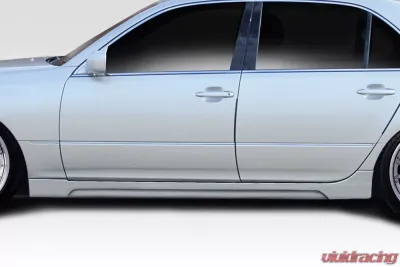 2001-2003 Lexus LS Series LS430 Duraflex W1 Side Skirts Rocker Panels - 2 Piece - 114936