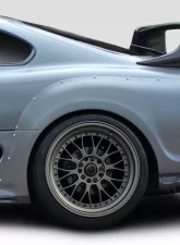 1993-1998 Toyota Supra Duraflex RD-X Wide Body Rear Fender Flares - 2 Piece                                     - 114948 - Image 7