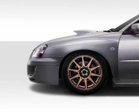 2004-2005 Subaru Impreza WRX STI 4DR Duraflex WRC Look Wide Body Front Fender - 2 Piece