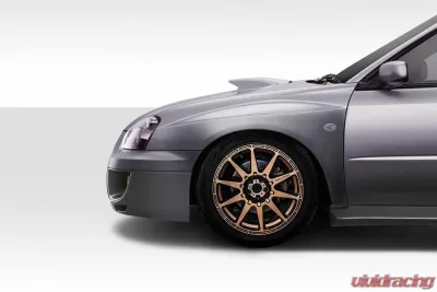 2004-2005 Subaru Impreza WRX STI 4DR Duraflex WRC Look Wide Body Front Fender - 2 Piece - 114950