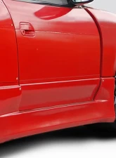 1989-1994 Nissan 240SX S13 Duraflex K Power Style Front Fenders - 2 Piece                                     - 114955 - Image 6