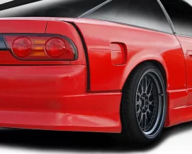 1989-1994 Nissan 240SX S13 HB Duraflex K Power Style Rear Fenders - 2 Piece