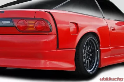 1989-1994 Nissan 240SX S13 HB Duraflex K Power Style Rear Fenders - 2 Piece - 114956