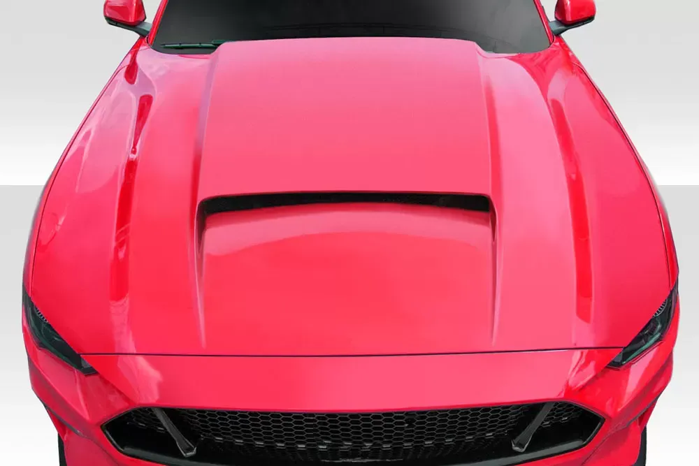 2018-2023 Ford Mustang Duraflex CVX Hood - 1 Piece - 114962