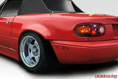 1990-1997 Mazda Miata Duraflex Afterburner 40mm Rear Fender Flares - 2 Piece - 114967