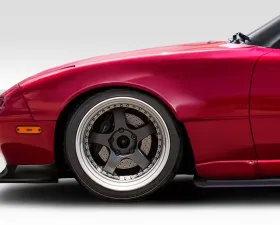1990-1997 Mazda Miata Duraflex Afterburner 25mm Front Fenders - 2 Piece