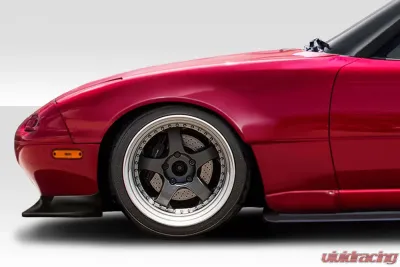 1990-1997 Mazda Miata Duraflex Afterburner 25mm Front Fenders - 2 Piece - 114968