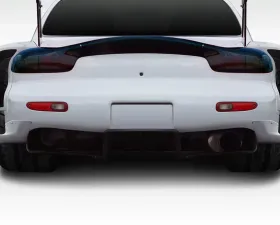 1993-1997 Mazda RX-7 Duraflex Wide Body BRS Rear Bumper Add-Ons - 2 Piece