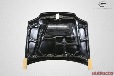 1992-1995 Honda Civic 2DR / HB Carbon Creations Vader Hood - 1 Piece - 114970