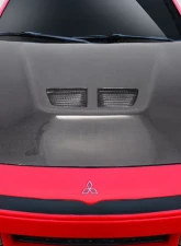 1991-1993 Mitsubishi 3000GT Carbon Creations Evo Hood - 1 Piece                                     - 114973 - Image 6