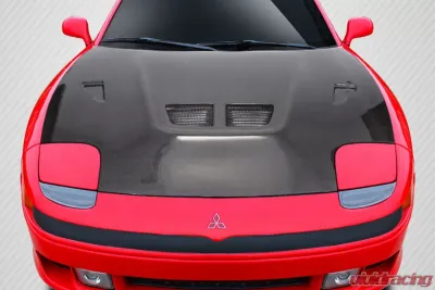 1991-1993 Mitsubishi 3000GT Carbon Creations Evo Hood - 1 Piece - 114973