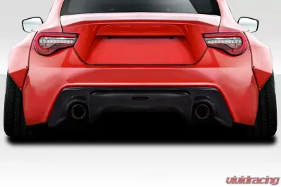 2013-2020 Scion FR-S Toyota 86 Subaru BRZ Duraflex GT500 V3 Rear Diffuser - 1 Piece - 114985