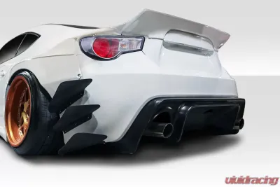2013-2020 Scion FR-S Toyota 86 Subaru BRZ Duraflex GT500 V3 Rear Diffuser - 1 Piece - 114985