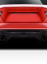 2013-2020 Scion FR-S Toyota 86 Subaru BRZ Duraflex GT500 V3 Rear Bumper Canards - 6 Piece                                     - 114986 - Image 2