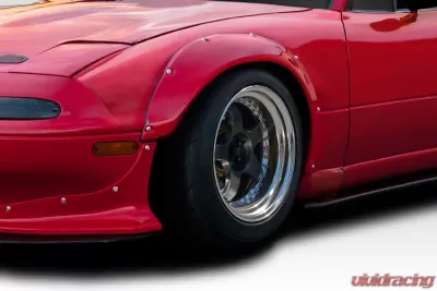 1990-1997 Mazda Miata Duraflex TKO RBS Wide Body Front Fender Flares - 2 Piece - 114995