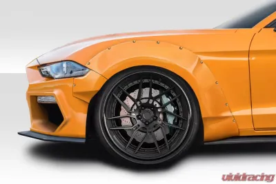 2018-2023 Ford Mustang Duraflex Grid Wide Body Kit - 8 piece - 115125