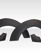 2018-2023 Ford Mustang Duraflex Grid Wide Body Front Fender Flares - 4 Piece                                     - 114997 - Image 6