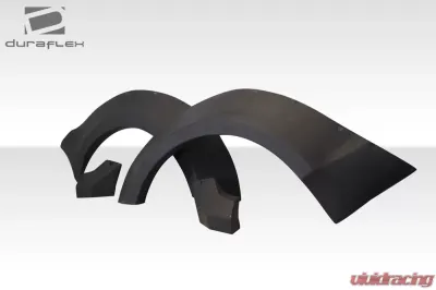 2018-2023 Ford Mustang Duraflex Grid Wide Body Front Fender Flares - 4 Piece - 114997