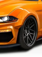 2018-2023 Ford Mustang Couture Grid Wide Body Front Fender Flares - 4 piece                                     - 114998 - Image 2