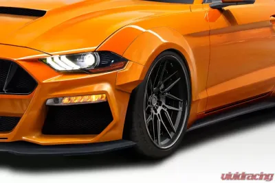 2018-2023 Ford Mustang Couture Grid Wide Body Front Fender Flares - 4 piece - 114998