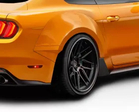 2015-2023 Ford Mustang Couture Grid Wide Body Rear Fender Flares - 4 piece