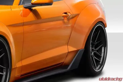 2015-2023 Ford Mustang Couture Grid Wide Body Rear Fender Flares - 4 piece - 114999