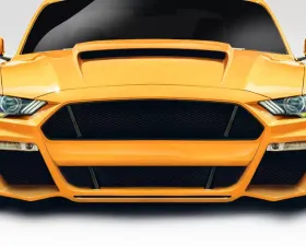 2018-2023 Ford Mustang Duraflex Grid Front Bumper Cover - 1 Piece