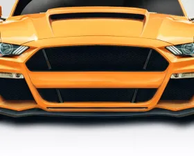 2018-2023 Ford Mustang Duraflex Grid Front Lip Under Spoiler - 1 Piece