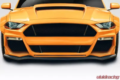 2018-2023 Ford Mustang Duraflex Grid Front Lip Under Spoiler - 1 Piece - 115001