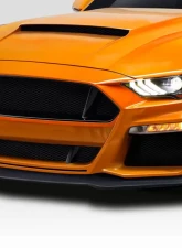 2018-2023 Ford Mustang Duraflex Grid Front Lip Under Spoiler - 1 Piece                                     - 115001 - Image 2