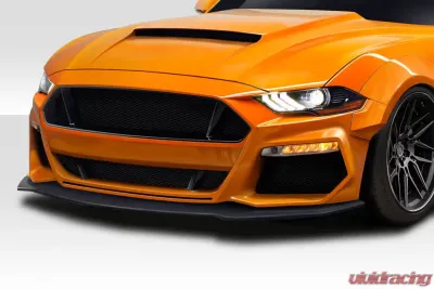 2018-2023 Ford Mustang Duraflex Grid Front Lip Under Spoiler - 1 Piece - 115001
