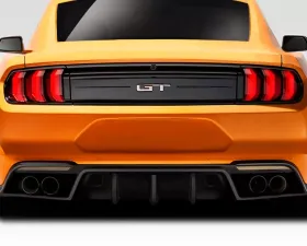 2018-2023 Ford Mustang Duraflex Grid Rear Diffuser - 1 Piece