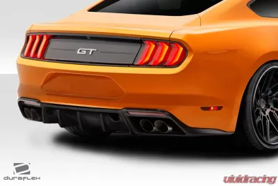 2018-2023 Ford Mustang Duraflex Grid Rear Diffuser - 1 Piece - 115003