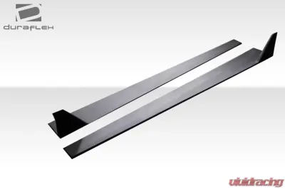 2015-2023 Ford Mustang Duraflex Grid V2 Side Skirts Rocker Panels - 2 Piece - 115004