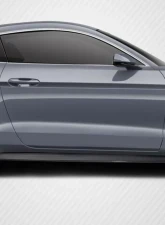 2015-2023 Ford Mustang Carbon Creations Grid V2 Side Skirts Rocker Panels - 2 Piece                                     - 115005 - Image 6