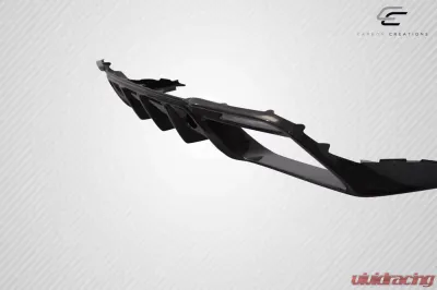 2018-2023 Ford Mustang Carbon Creations Grid Rear Diffuser - 1 Piece - 115006