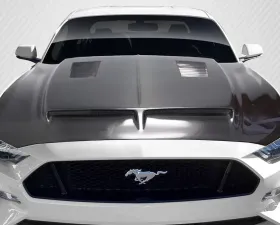 2018-2023 Ford Mustang Carbon Creations GT500 Hood - 1 Piece