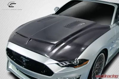 2018-2023 Ford Mustang Carbon Creations GT500 Hood - 1 Piece - 115009